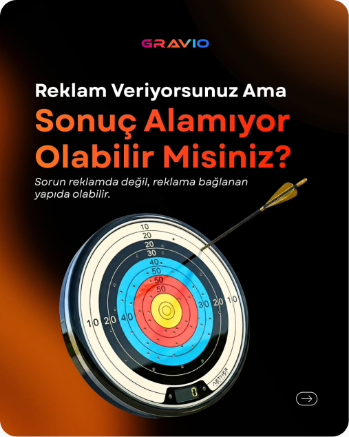 Gravio Instagram gönderisi: Reklam veriyorsunuz ama sonuç alamıyor musunuz?